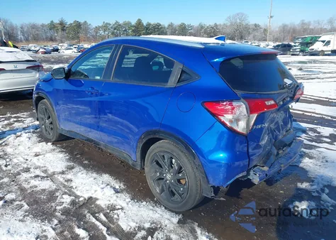 2021 Honda Hr-V Awd Sport z USA, uszkodzony, nr VIN 3CZRU6H14MM744421